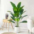 1pc Artificial Plants Large Tropical Palm Tree Fake Banana Plants Leaves Real